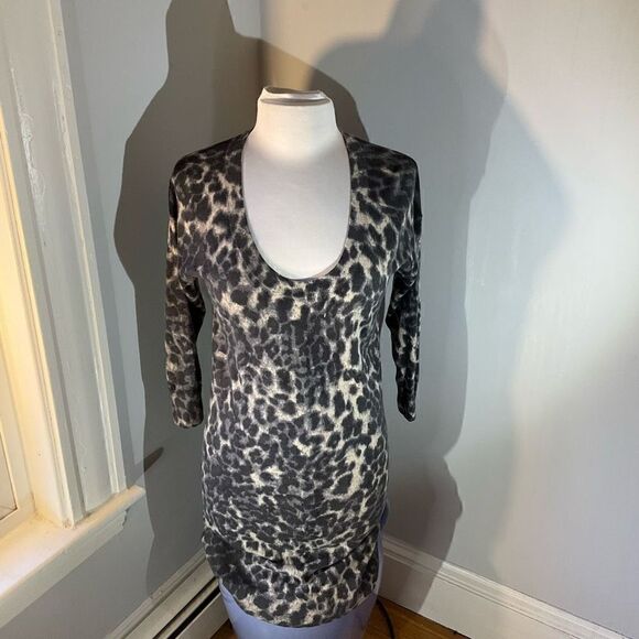 Club Monaco Mob Wife Wool Cashmere Dress, XS - Picture 6 of 16